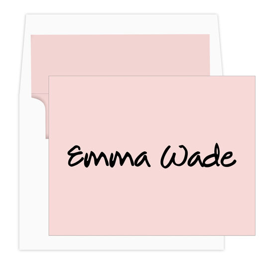 Studio Large Text Folded Note Cards